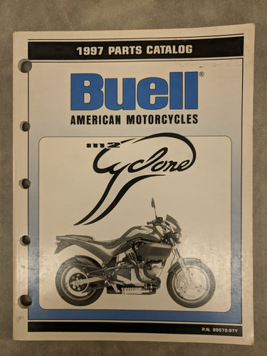 99572-97Y Buell M2 Cyclone Official Factory Parts Catalog - 1997