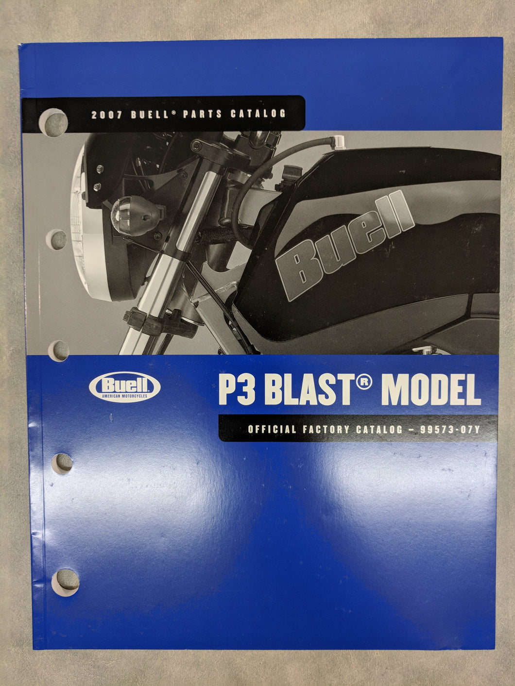 99573-07Y Buell P3 Blast Model - Official Factory Parts Catalog - 2007