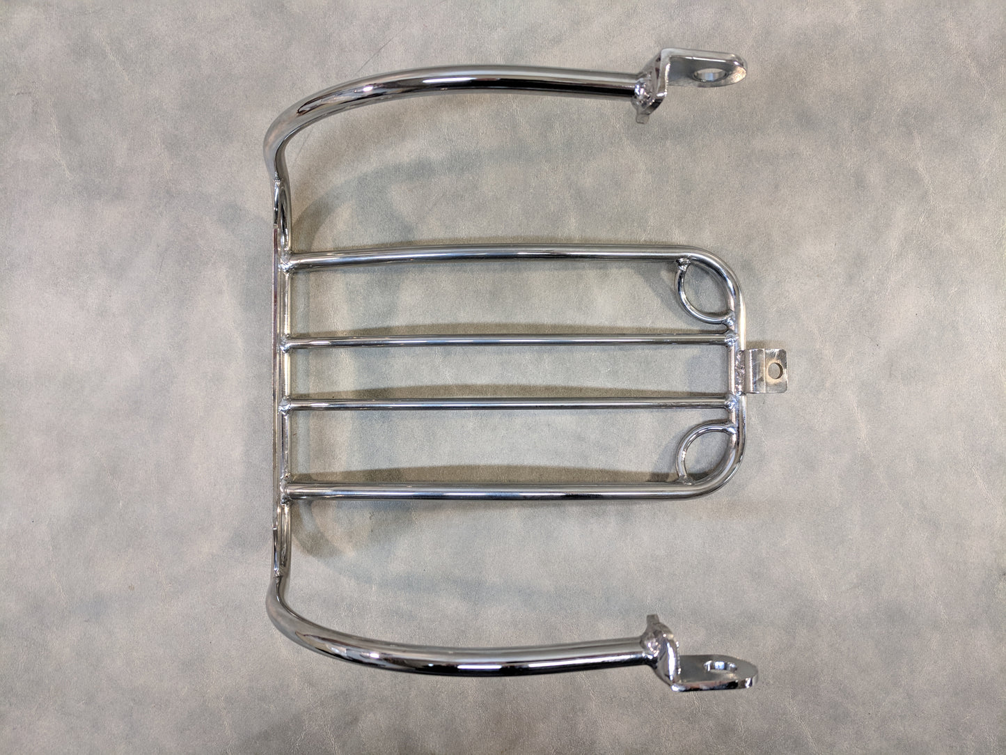 Wide Glide Chrome Bobtail Fender Luggage Rack