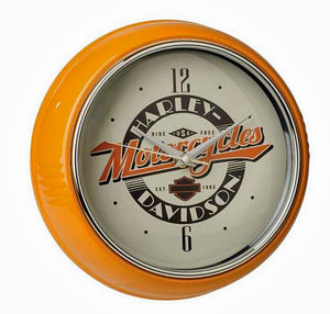 Harley-Davidson "Ride Free" Retro Diner Clock