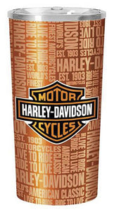 H-D Repeated Insulated Travel Mug