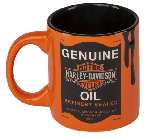 H-D Oil Can Drip Mug